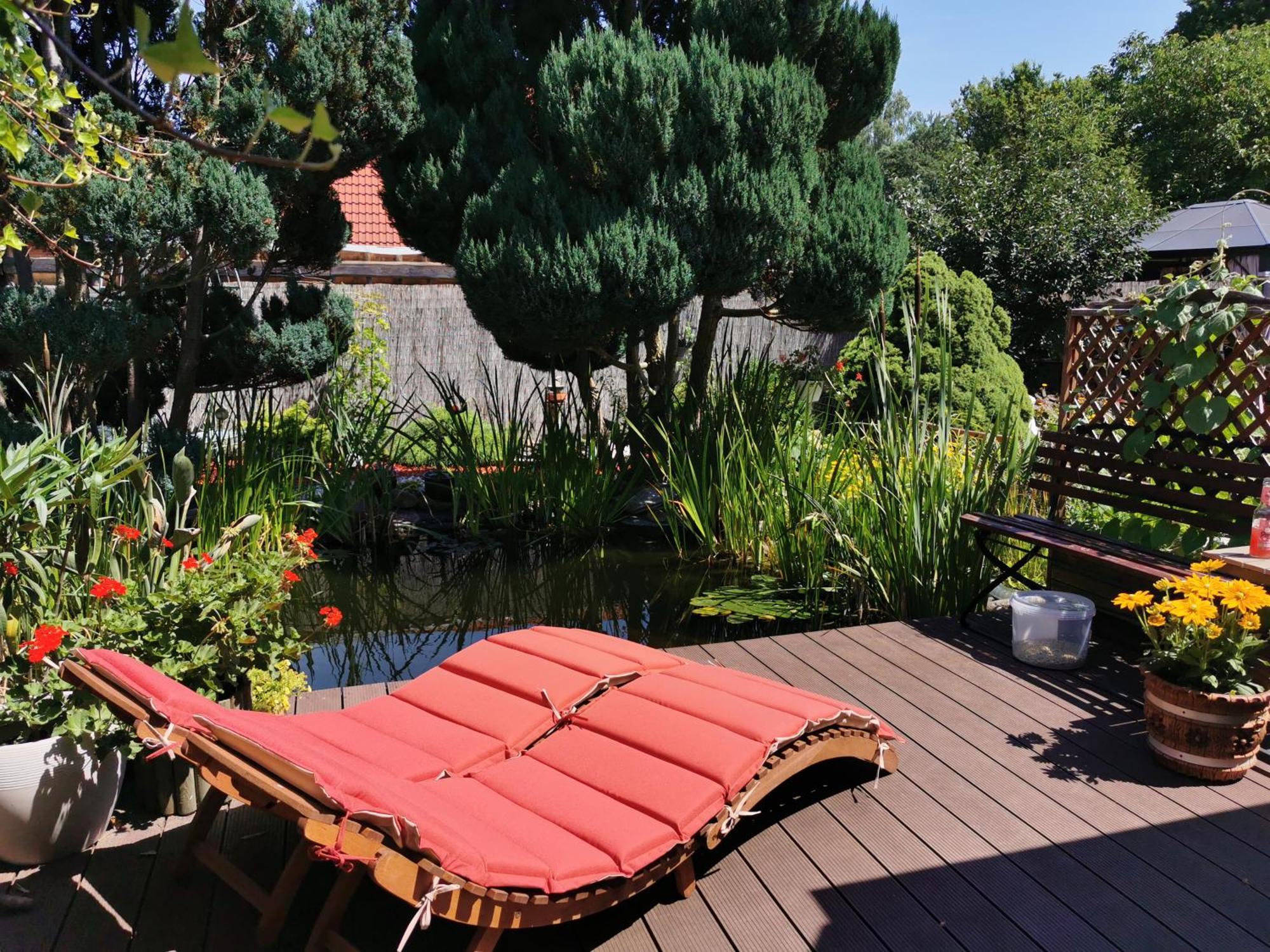 Ferienhaus Mit Mediterraner Terrasse Müllrose Buitenkant foto